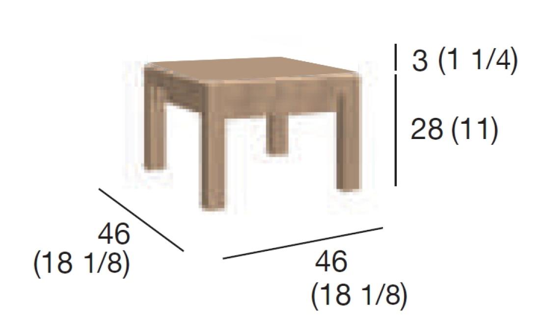 Уличный стол от фабрики Roda модель Network 