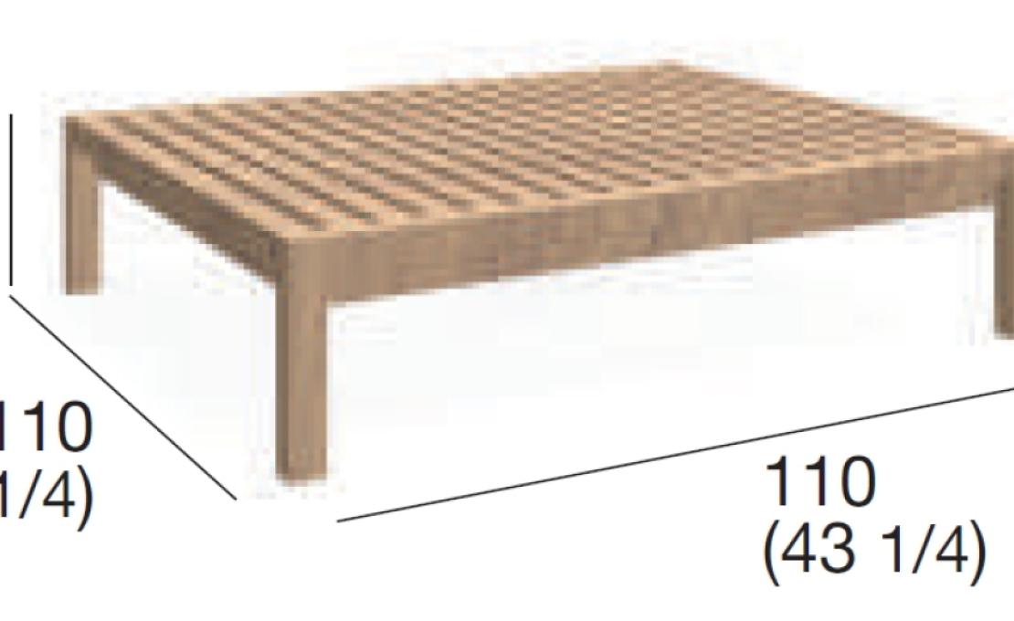 Уличный стол от фабрики Roda модель Network 
