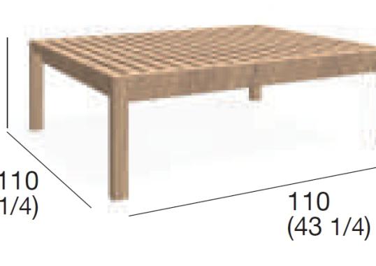 Уличный стол Roda Network Coffee Table image 5