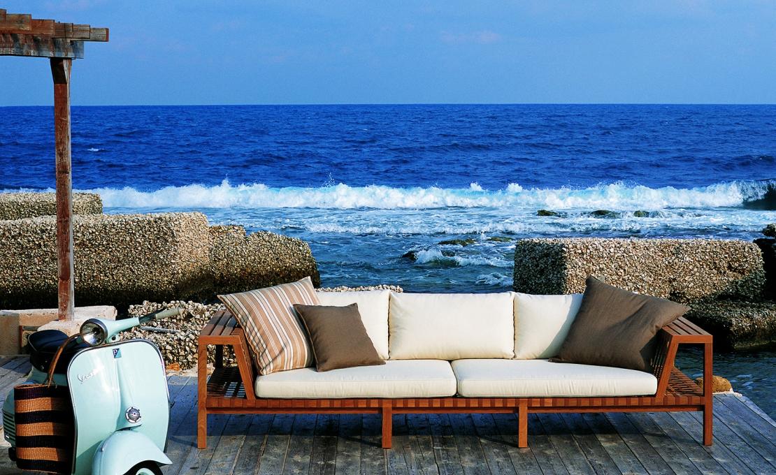 Уличный диван от фабрики Roda модель NTW130-01