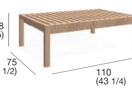 Уличный стол Roda Network Coffee Table image 6