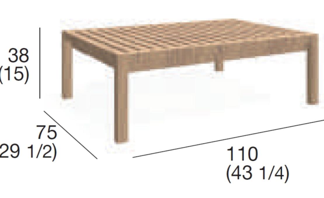 Уличный стол от фабрики Roda модель Network 