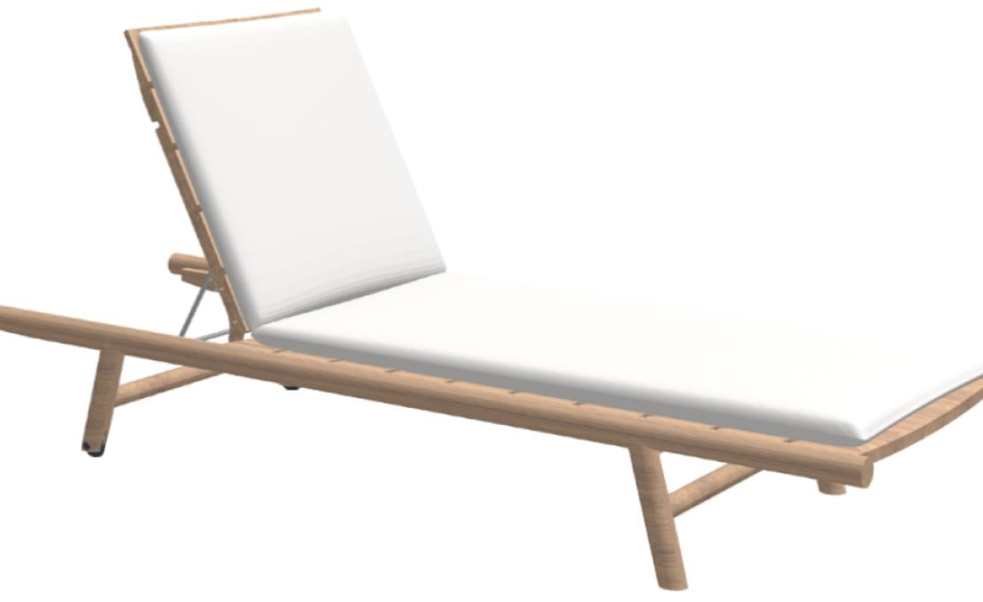 Шезлонг уличныйот фабрики Roda модель ORS008