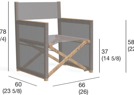 Кресло уличное Roda ORS002-01 image 2