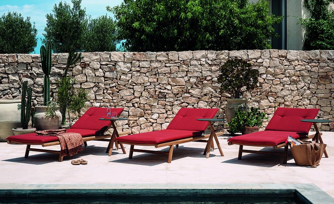 Шезлонг уличныйот фабрики Roda модель ORS008