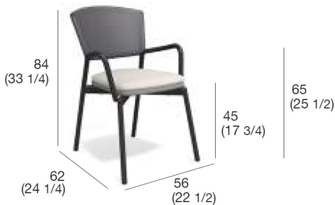 Уличное кресло от фабрики Roda модель PPR021
