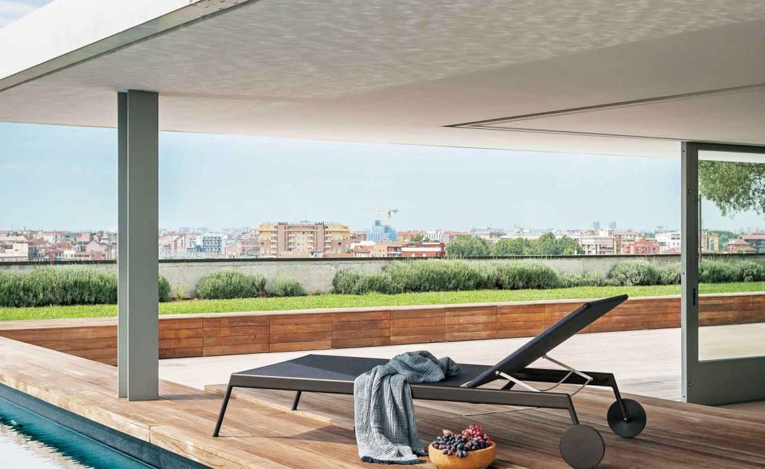 Шезлонг уличныйот фабрики Roda модель PPR007