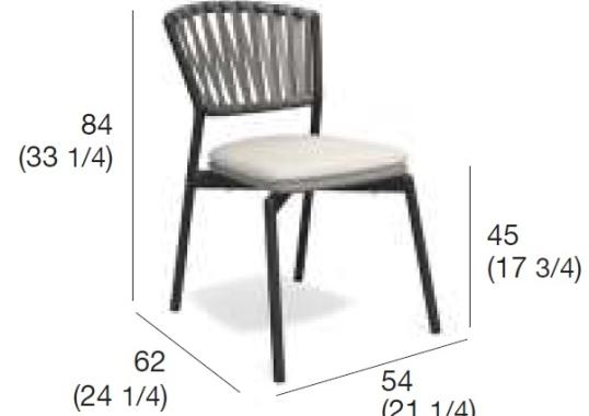 Уличный стул Roda PPR120 image 2