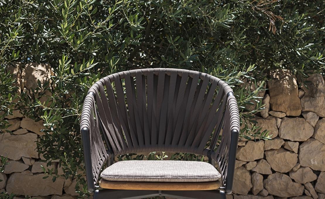 Уличное кресло от фабрики Roda модель PPR122