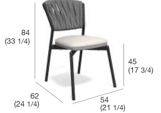Уличный стул Roda PPR220 image 2