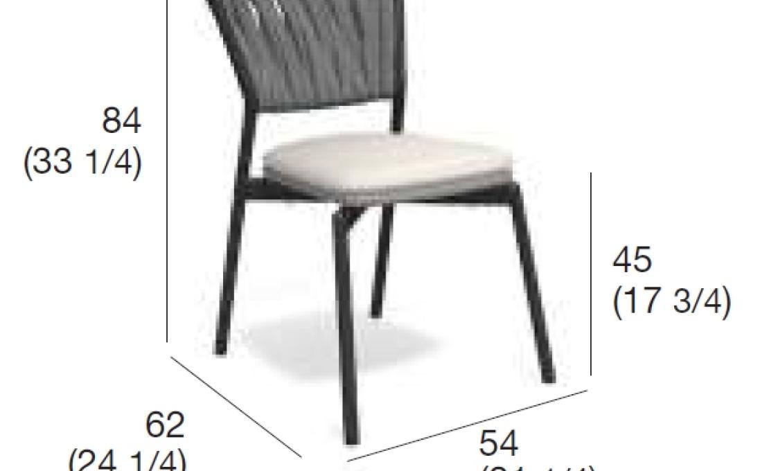 Уличный стул от фабрики Roda модель PPR220
