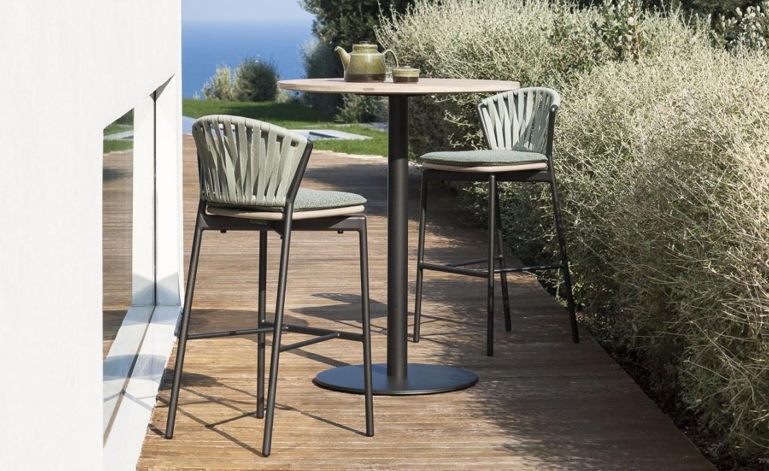 Уличный барный стул от фабрики Roda модель PPR150