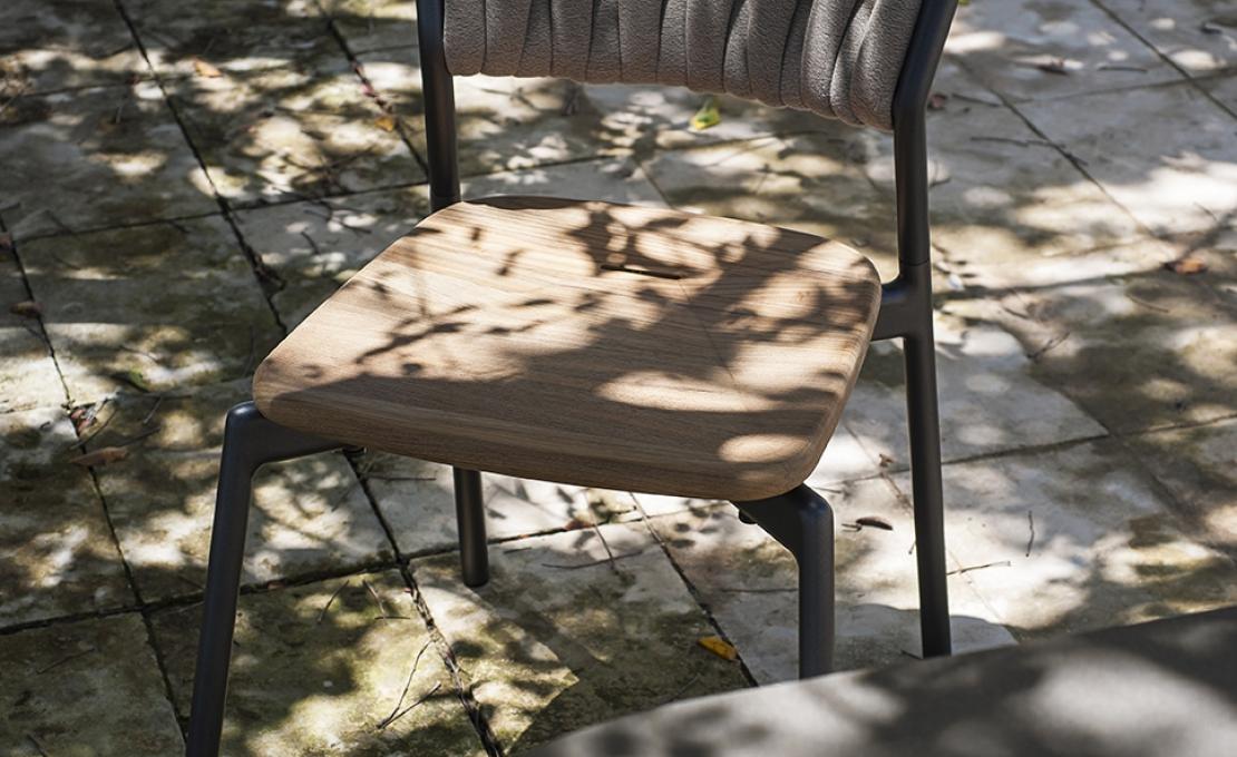 Уличный стул от фабрики Roda модель PPR220