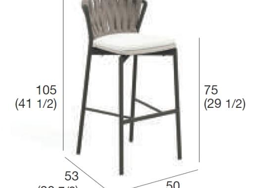 Уличный стул Roda PPR250 image 2