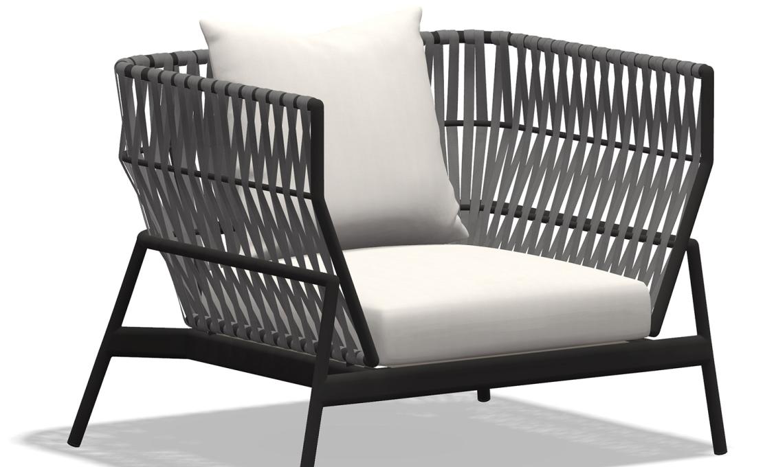 Уличный диван от фабрики Roda модель Piper Belt Sofa