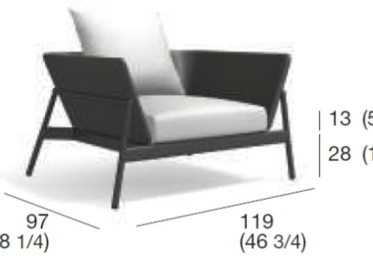 Уличный диван Roda Piper Sofa image 4