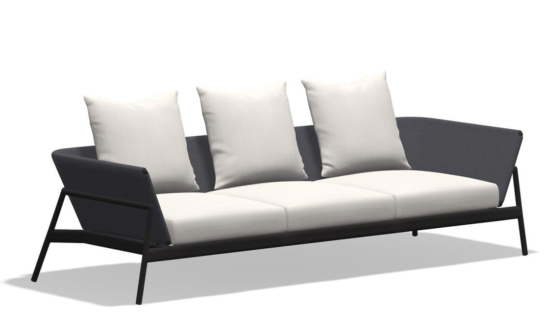 Уличный диван от фабрики Roda модель Piper Sofa