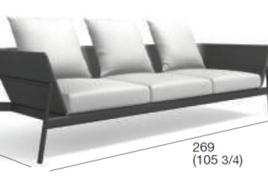 Уличный диван Roda Piper Sofa image 6