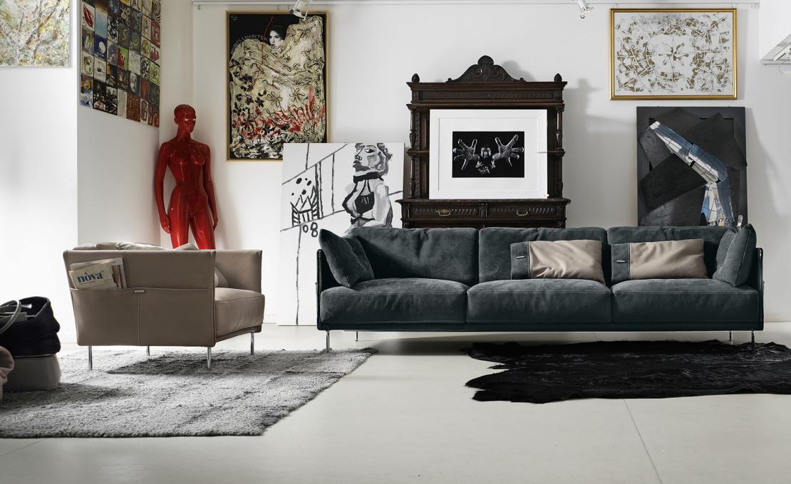 Диван модель Jack от фабрики Gamma Arredamenti
