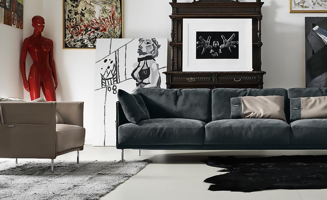 Диван модель Jack от фабрики Gamma Arredamenti