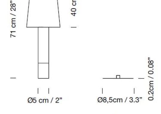 Настольная лампа Santa&Cole BASTB0 image 2