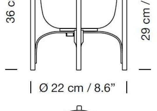Настольная лампа Santa&Cole CESTF01 image 2