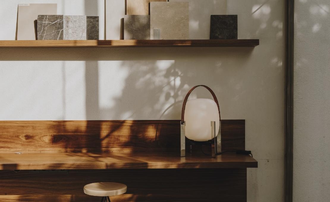 Настольная лампа от фабрики Santa&Cole модель CESTD0