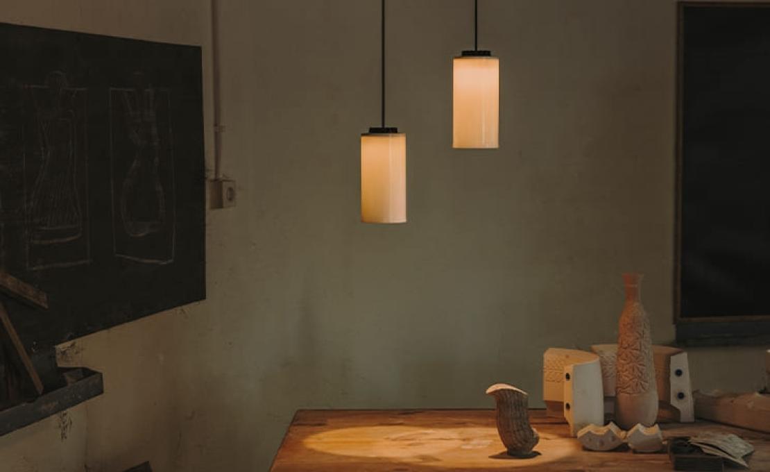 Подвесной светильник от фабрики Santa&Cole модель Cirio Simple Suspension Lamp