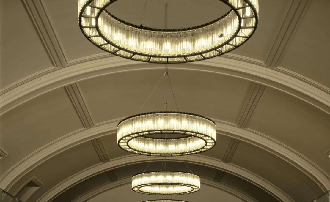 Подвесной светильник от фабрики Santa&Cole модель Estadio Suspension Lamp