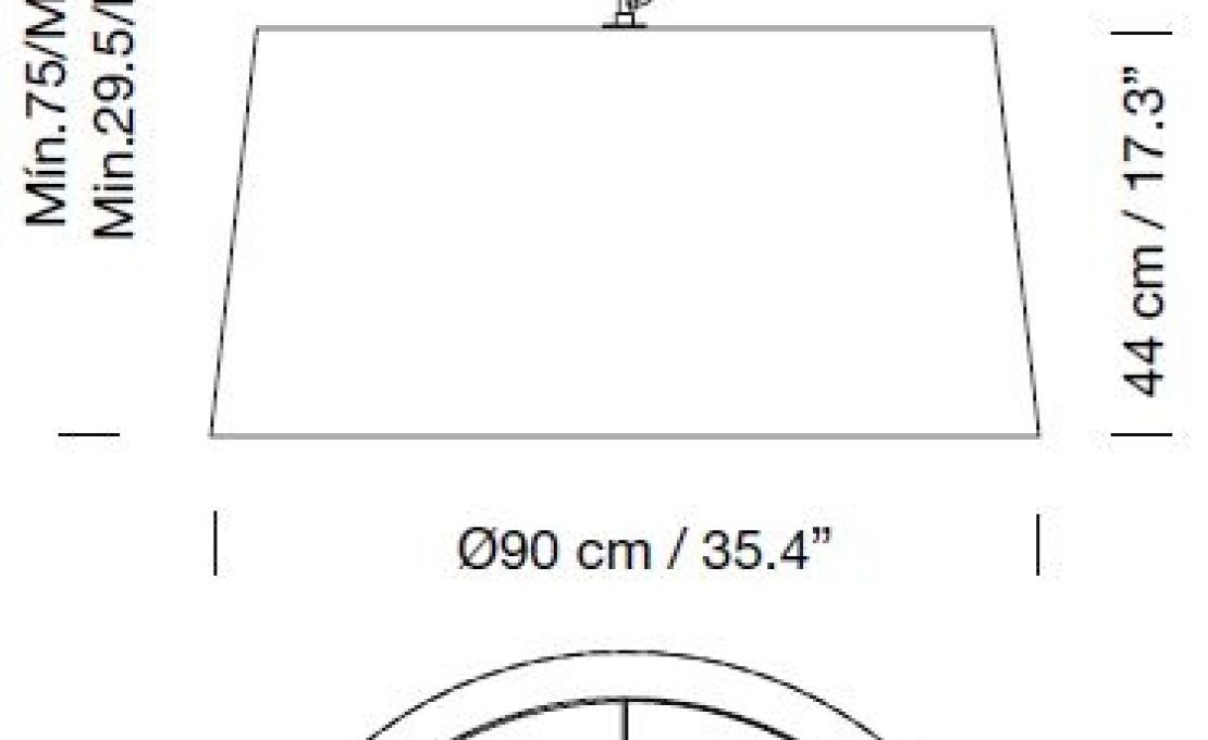 Подвесной светильник от фабрики Santa&Cole модель GT7PA
