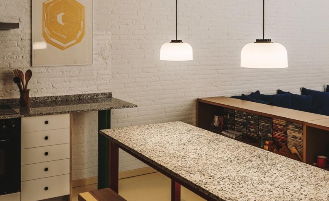 Подвесной светильник от фабрики Santa&Cole модель HHBPA