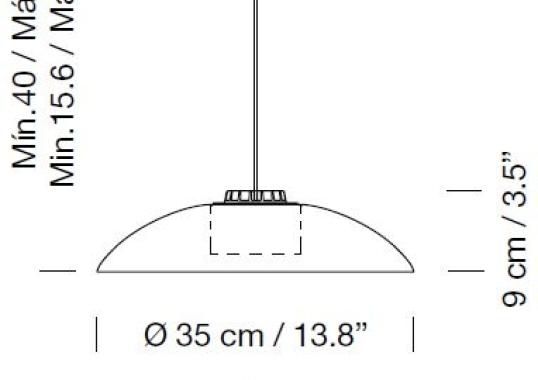 Подвесной светильник Santa&Cole HHPPA image 2