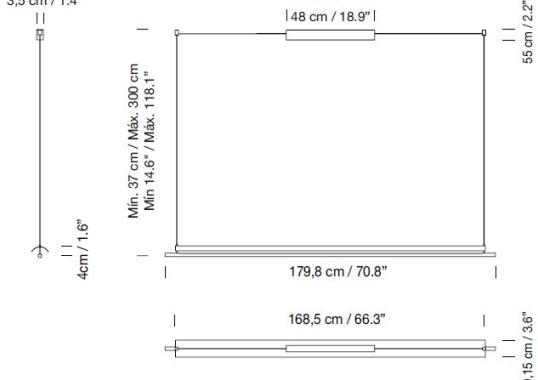 Подвесной светильник Santa&Cole LAMPE01 image 2