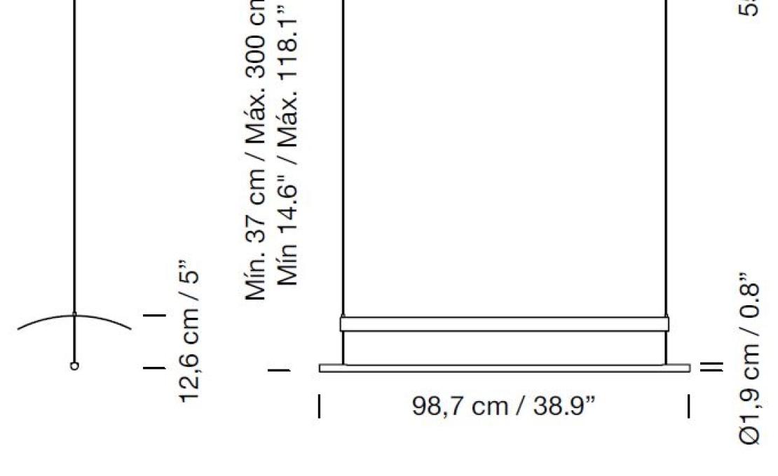 Подвесной светильник от фабрики Santa&Cole модель LAMPC01