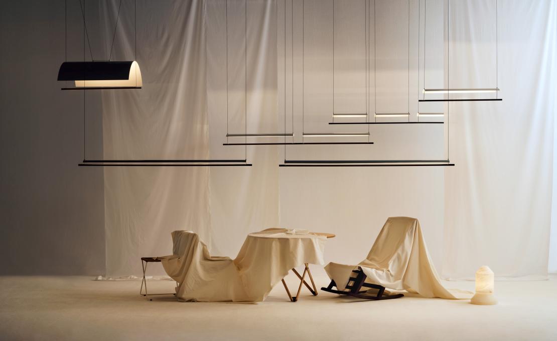 Подвесной светильник от фабрики Santa&Cole модель LAMPC01