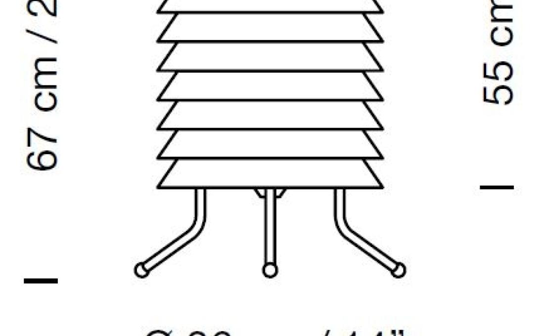 Торшер от фабрики Santa&Cole модель MAISA01