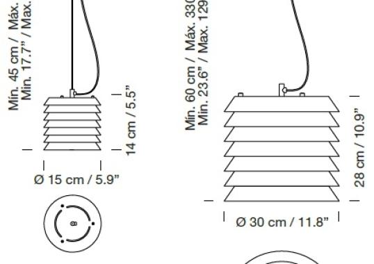 Подвесной светильник Santa&Cole Maija Suspension Lamp image 2