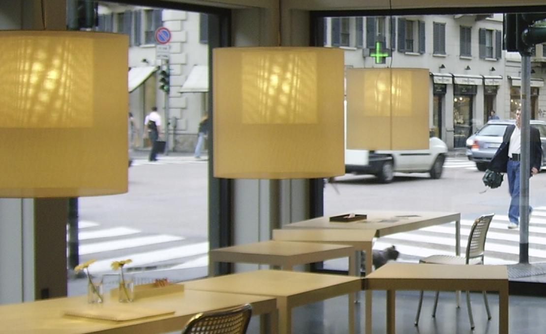 Подвесной светильник от фабрики Santa&Cole модель Moaré LM Pendant Lamp