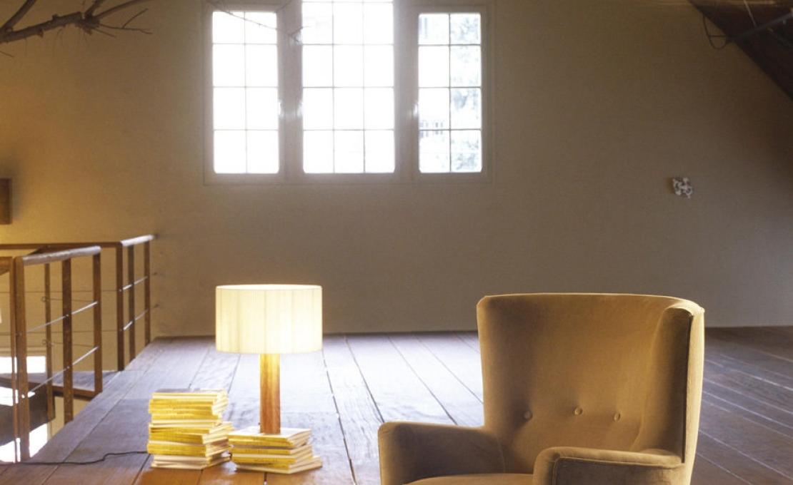 Настольная лампа от фабрики Santa&Cole модель MORTA0