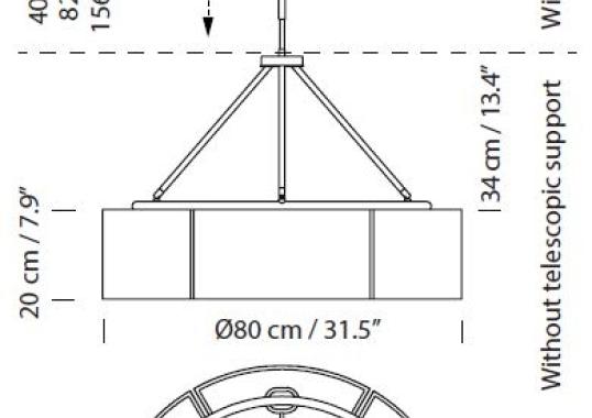 Подвесной светильник Santa&Cole SXTPA0 image 2