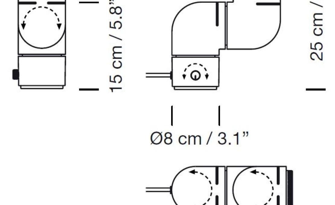 Настольная лампа от фабрики Santa&Cole модель TATTA0