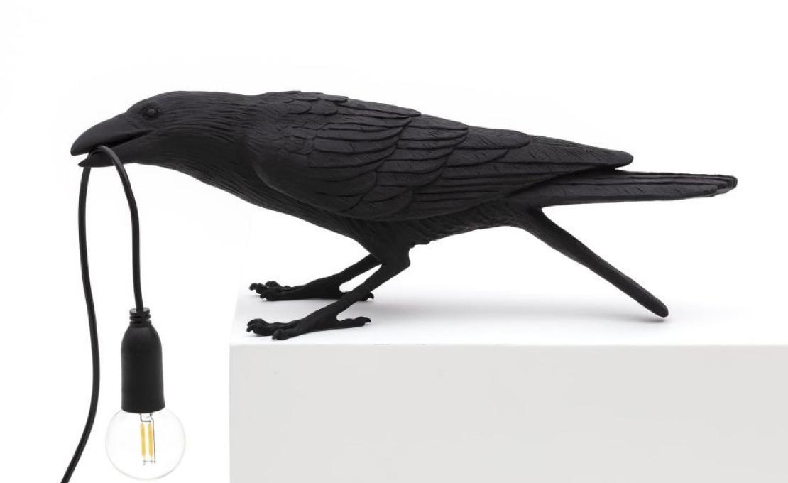 Настольная лампа от фабрики Seletti модель Bird Lamp Playing Lamp-1473