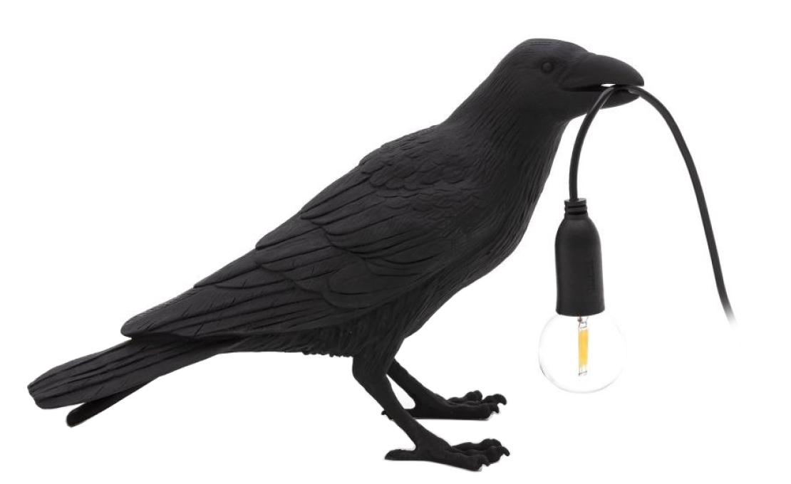 Настольная лампа от фабрики Seletti модель Bird Lamp Waiting Lamp-1473