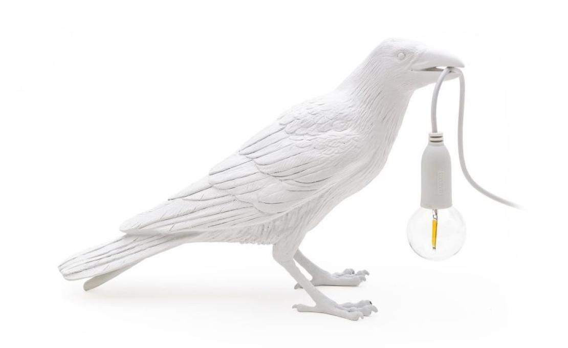 Настольная лампа от фабрики Seletti модель Bird Lamp Waiting Lamp-1473