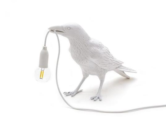 Настольная лампа от фабрики Seletti модель Bird Lamp Waiting Lamp-1473