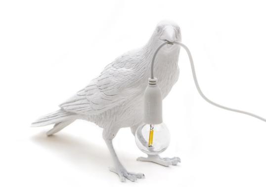 Настольная лампа от фабрики Seletti модель Bird Lamp Waiting Lamp-1473