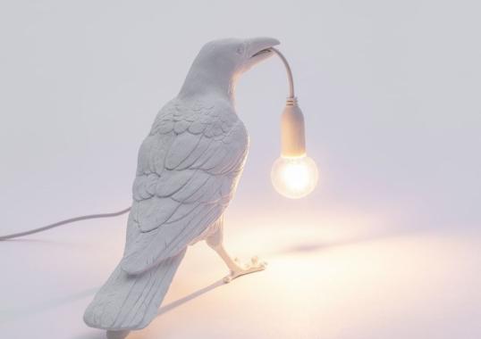 Настольная лампа от фабрики Seletti модель Bird Lamp Waiting Lamp-1473