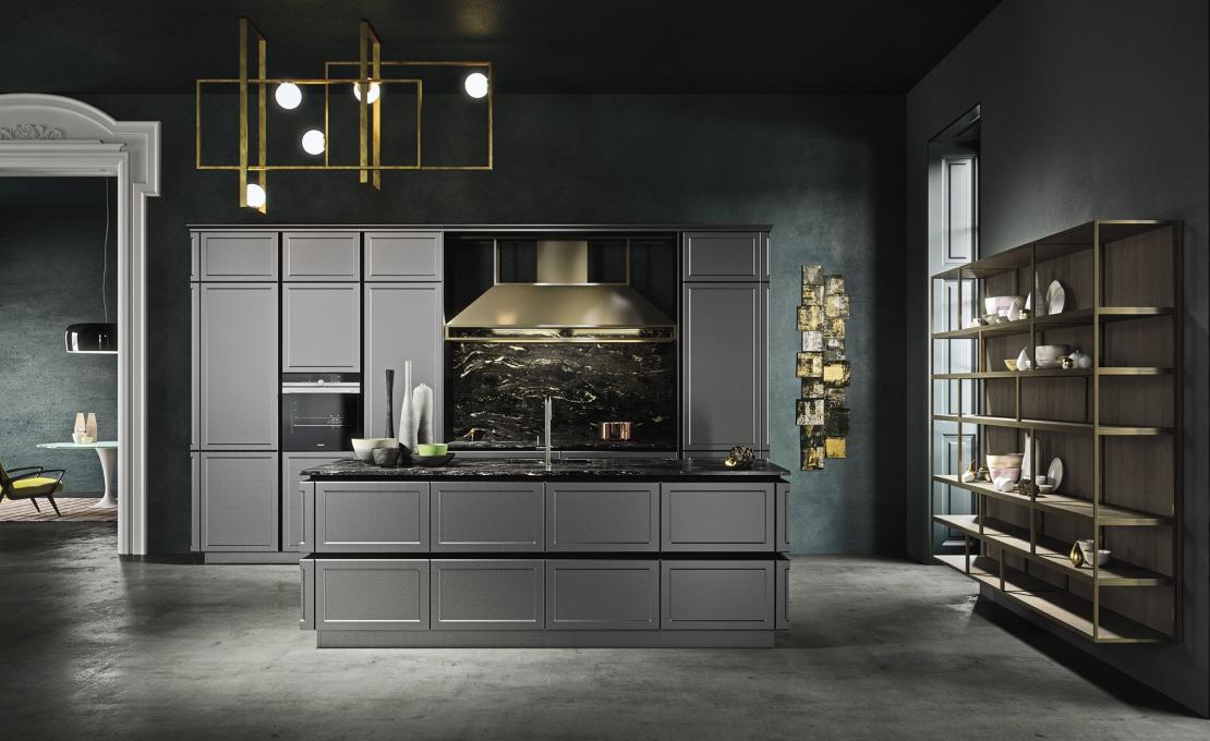 Кухни от фабрики Snaidero модель FRAME-KITCHEN