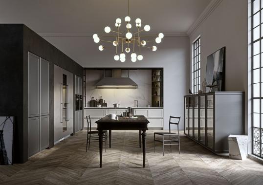 Кухни от фабрики Snaidero модель FRAME-KITCHEN