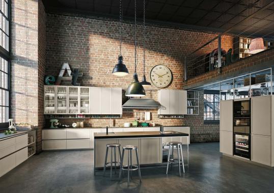 Кухни от фабрики Snaidero модель FRAME-KITCHEN